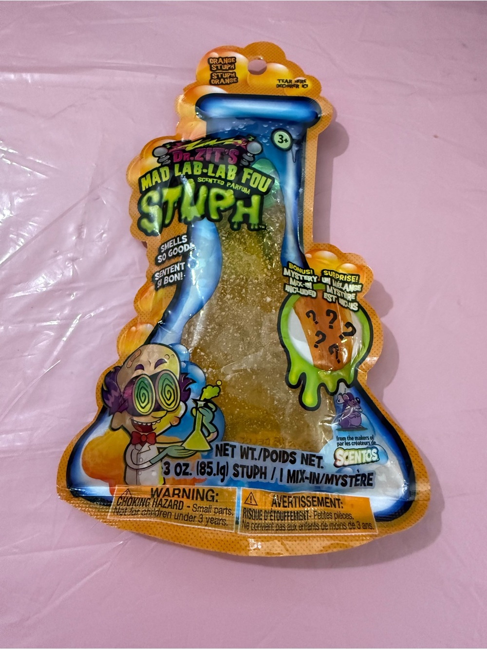 Mad Lab-Lab Scented Stuph - Orange Kids Learning Toy